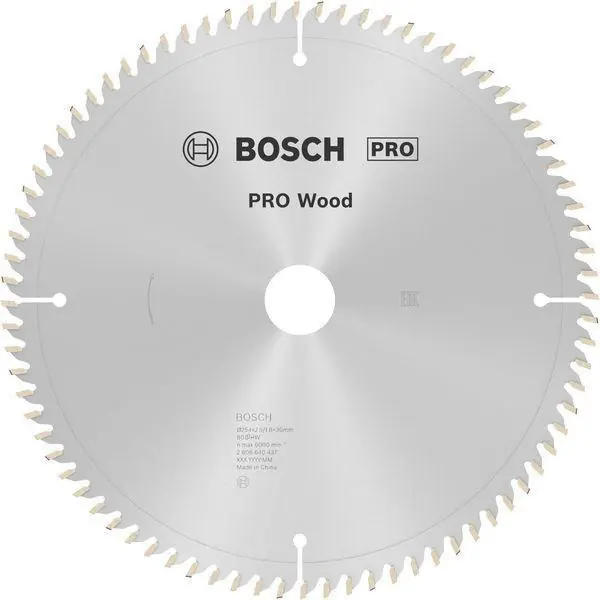 Sonderangebot Kreissägeblatt PRO Wood AD 254mm Z.80 WZ/N Bohr.30mm Schnitt-B.2,5mm