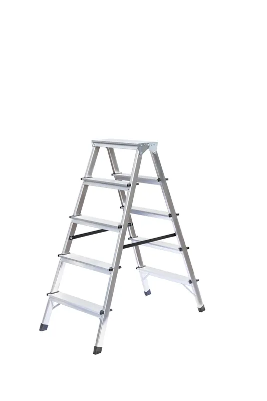 MUNK Haushaltsleiter beidseitig begehbar 2x5 Stufen Heißes Angebot