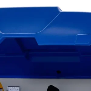 CEMO Klappdeckel blau mit Gasdruckfedern und Montagezubehör für 1500+2500 l Schneller Versand