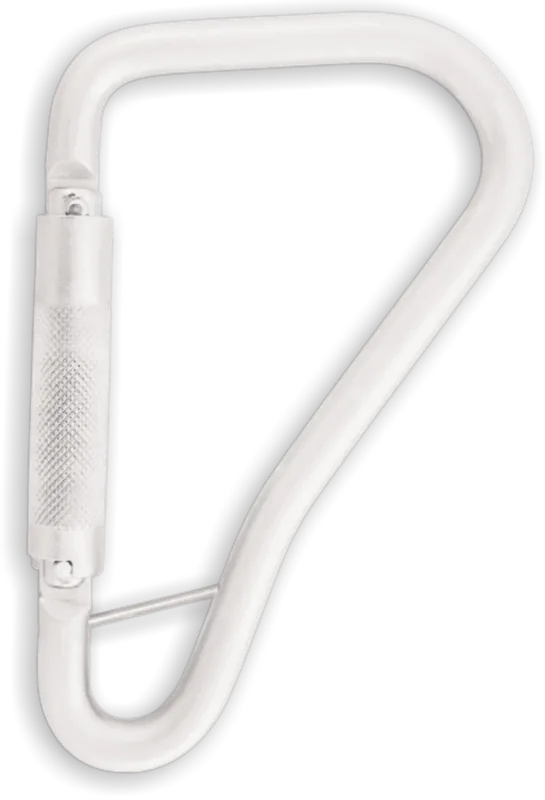 Knallerangebot Kratos Safety Stahlhaken mit Automatikverschluss Vierteldrehung, große Öffnung mit 50 mm