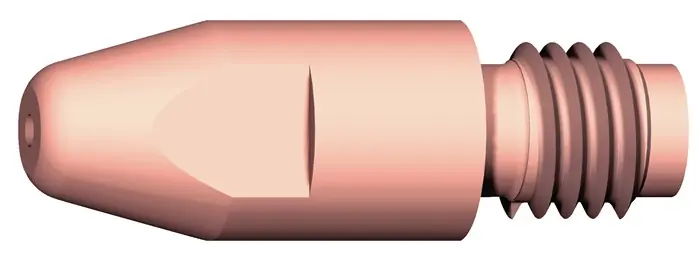 Wochenendangebot Stromdüse Draht-Ø 1mm M 8 L.30mm CuCrZr A.BINZEL VE: 10 Stück