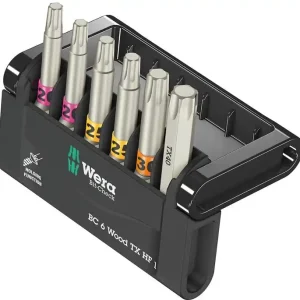 Bitsortiment Bit-Check 6 Wood TX HF 1 6-tlg.TX WERA Top-Preis