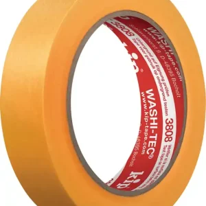 Abdeckband 3808 WASHI-TEC® Premium Goldkrepp® glatt orange L.50m B.24mm Rl.KIP VE: 9 Rollen Jetzt Bestellen
