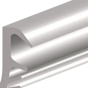 Flügelfalzdichtung 4050 L.5m z.Einfräsen PVC blk weiß ELLEN Aktuell