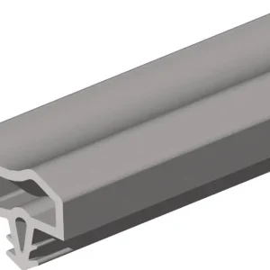 Türanschlagdg.L.5m z.Einfräsen PVC blk schwarz ELLEN Direktkauf