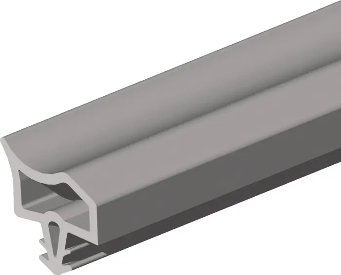 Türanschlagdg.L.5m z.Einfräsen PVC blk schwarz ELLEN Direktkauf