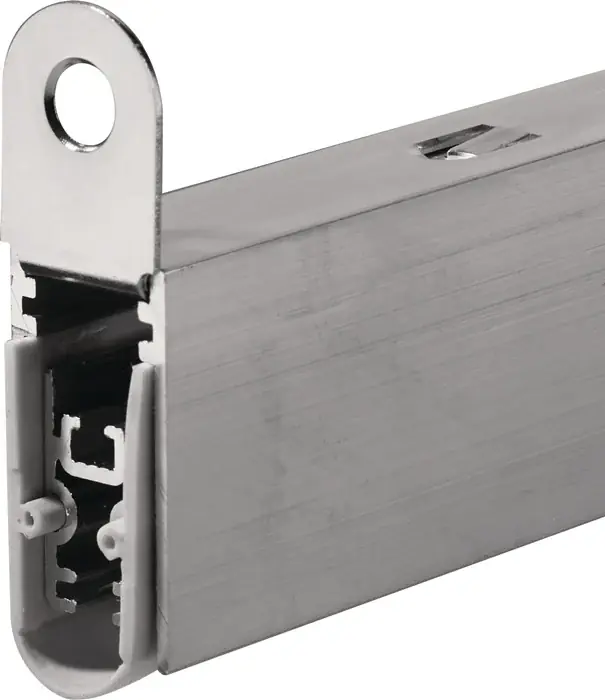 Begrenztes Angebot Türdichtung EllenMatic Soundproof 1 stg.L.708mm B.15mm Alu.blk silber ELLEN