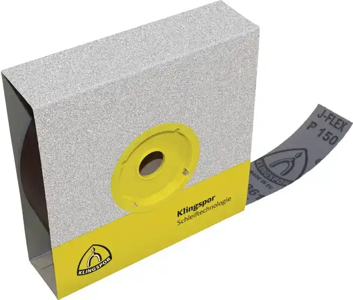 Saisonangebot Schleifgeweberolle KL 361JF 25mm K.100 f.Metall Korund KLINGSPOR
