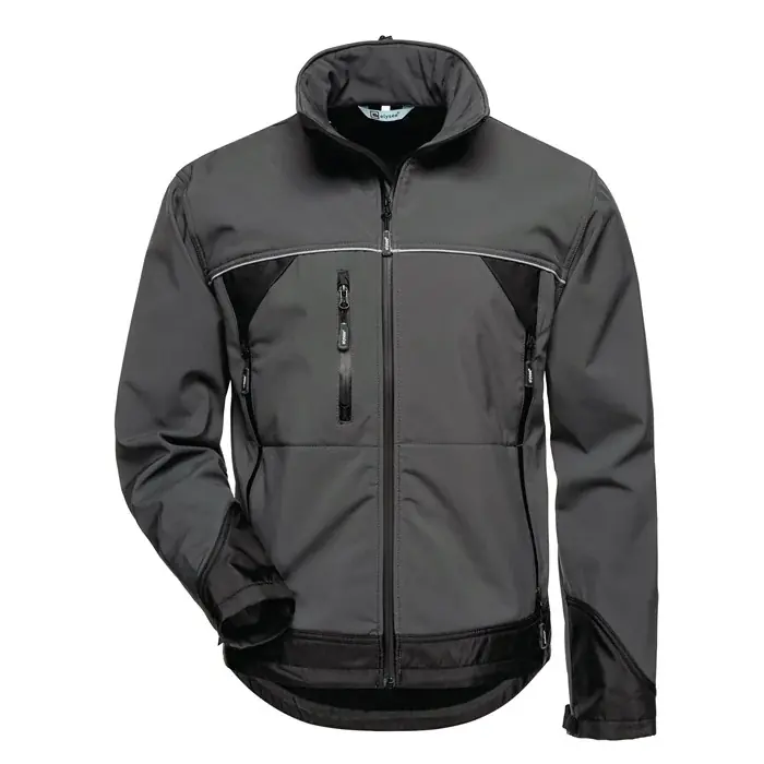 Softshelljacke BETA Gr.L grau/schwarz ELYSEE Meistverkauft