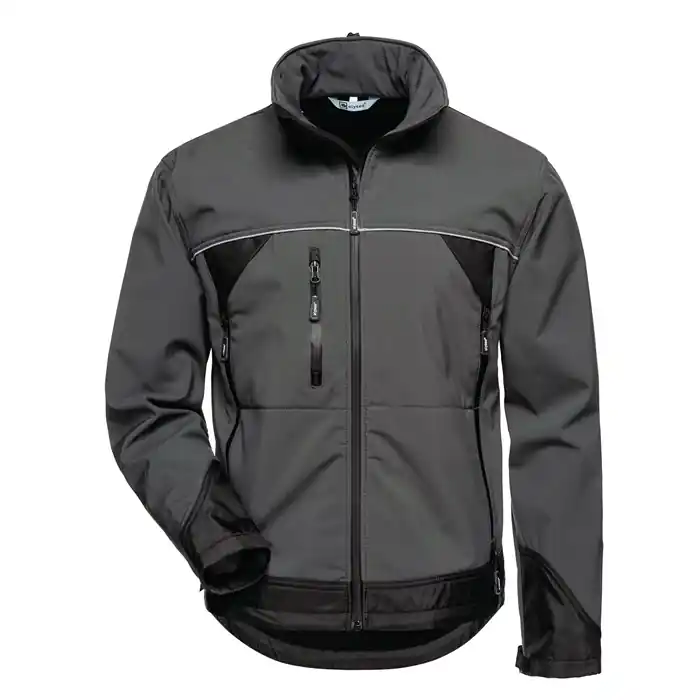 Softshelljacke BETA Gr.XXL grau/schwarz ELYSEE Preisknaller