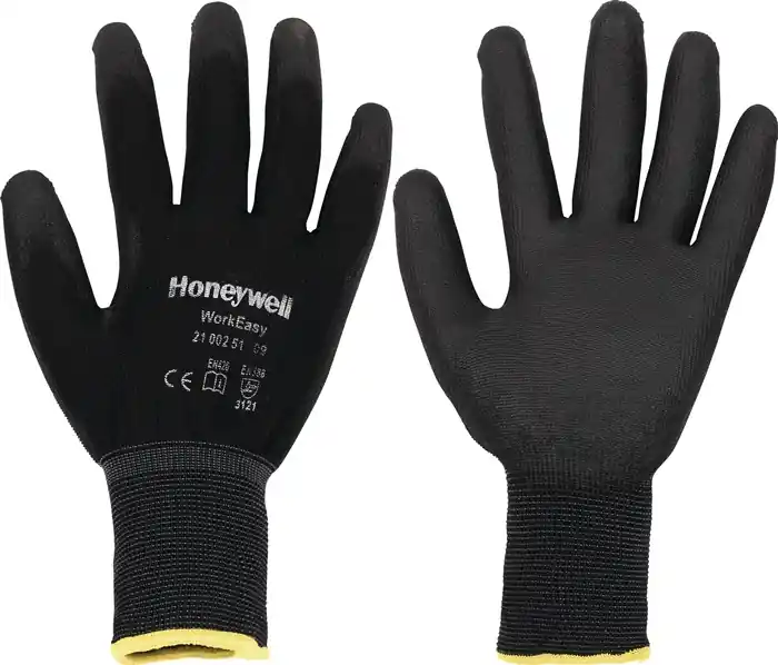 Jetzt Bestellen Handschuhe Workeasy Black PU Gr.8 schwarz EN 388 PSA II VE: 100 Paare