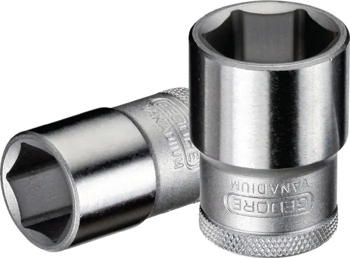 Steckschlüsseleinsatz 19 1/2 Zoll 6-kant SW 8mm L.38mm GEDORE Echt