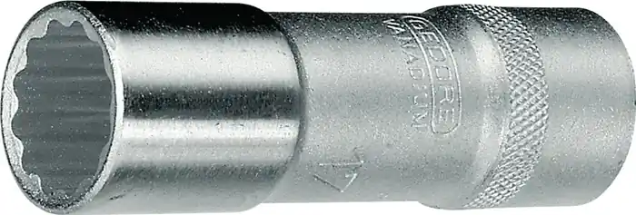 Steckschlüsseleinsatz D 19 L 1/2 Zoll 12-kant SW 18mm L.82mm GEDORE Schnäppchen