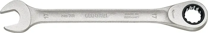 Maulringratschenschlüssel 7 R SW 32mm L.424mm ger.GEDORE Versand Am Gleichen Tag