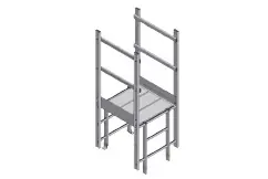 HYMER Ausstieg breit mit Übergang, Alu, Länge 950 mm, lichte Plattformlänge 876 mm Sonderangebot