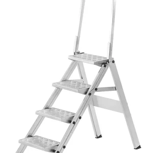 HYMER Sicherheitstreppe mit Bügel, 4 Stufen, Standhöhe 0,90 m Mega-Angebot
