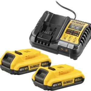 Preisreduziert Akku-Starter-Set DCB1104D2 18V 2Ah DEWALT