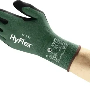 Handschuhe HyFlex 11-842 Gr.9 schwarz/grün EN ISO 21420,EN 388,EN407 VE: 12 Paare Finale Aktion