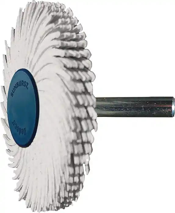 Radialbürstenscheibe Sunburst D.51mm K.120 Weiß 10000min-¹ TYROLIT Ausverkauf