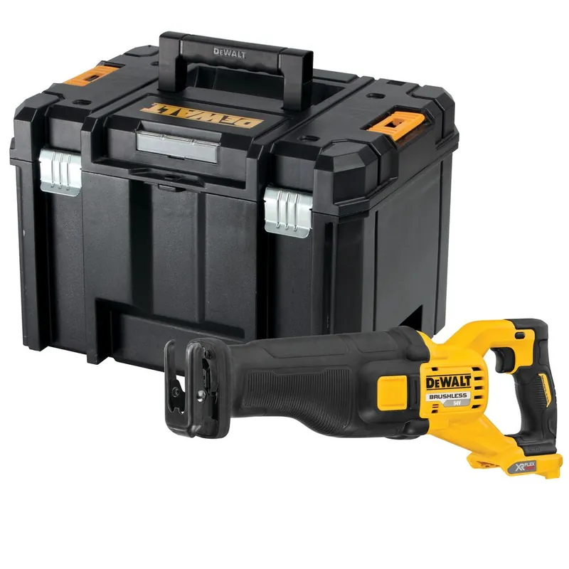 Nur Heute DeWALT 54 Volt Akku-Säbelsäge DCS389NT ohne Akkus und Ladegerät