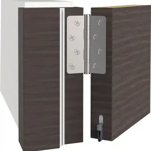Neuheit Türdichtung Schall-Ex L-8/30 WS 1-s.L.708mm B.8mm Alu.silber silber HLT L/R