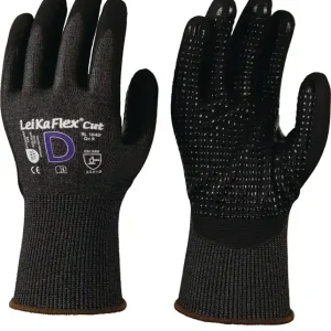 Neue Kollektion Schnittschutzhandschuhe LeiKaFlex® CUT RL 1645 Gr.10 grau/schwarz EN 388 PSA II VE: 12 Paare