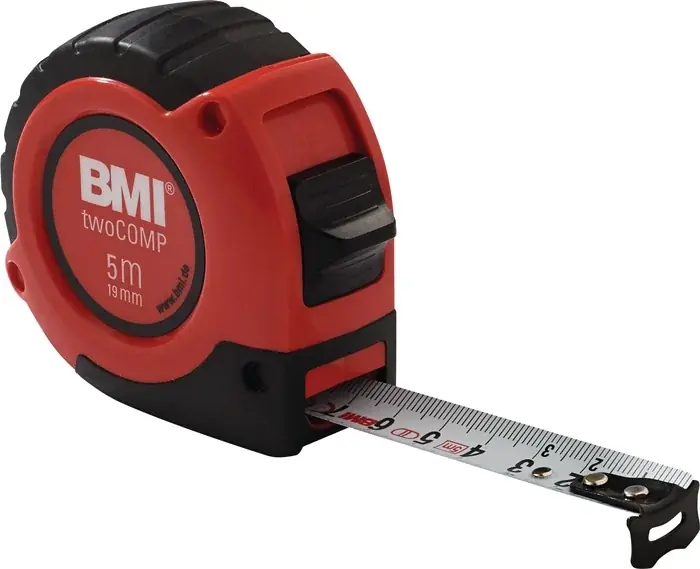 Taschenrollbandmaß twoComp L.8m B.25mm mm/mm EG II ABS Automatic SB BMI Jetzt Bestellen