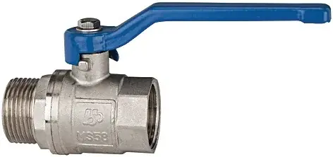 Preiswert Messingkugelhahn VALVE LINE 26,44mm G 3/4 Zoll innen/außen DN 20mm RIEGLER