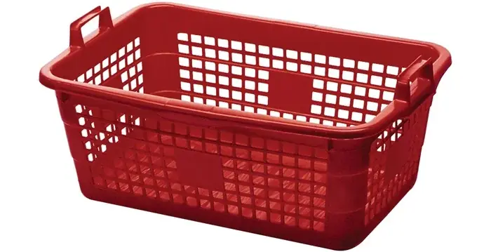 Korb L800xB535xH300mm 85 lPE rot LOCKWEILER Markenware