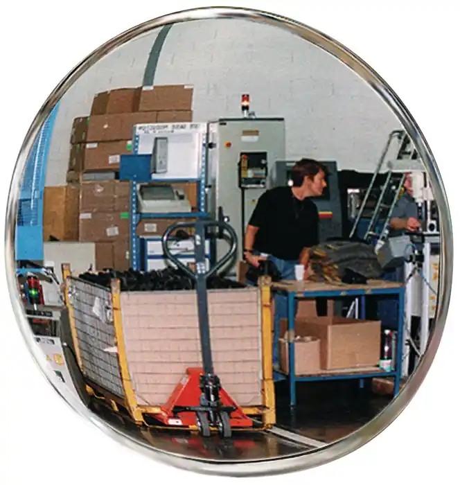 Kontroll-/Sicherheitsspiegel D.800mm Rückw.schwarz m.Halterung 15m SPL Meistverkauft
