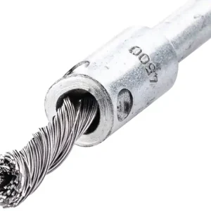Beliebt Pinselbürste D.10mm Schaft 6mm Drahtstärke 0,35mm STA 4500min-¹ LESSMANN