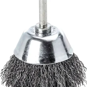 Flächenbürste D.50mm Schaft 6mm Drahtstärke 0,3mm STA 10500min-¹ LESSMANN Sichere Zahlung