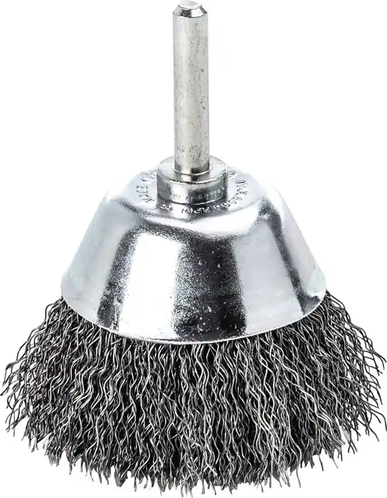 Flächenbürste D.50mm Schaft 6mm Drahtstärke 0,3mm STA 10500min-¹ LESSMANN Sichere Zahlung