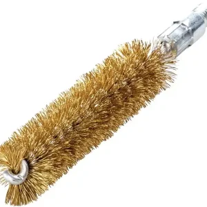 Sale Rohrbürste L.115mm D.20mm Messingdraht gewellt Besatz-L.80mm LESSMANN