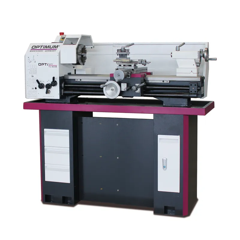 Finale Aktion Optimum Leit- und Zugspindel-Drehmaschine - TU 3008 - OPTIturn