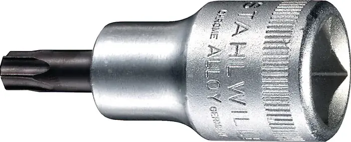 Versand Am Gleichen Tag Steckschlüsseleinsatz 1/2 Zoll TORX® T55 L.140mm STAHLWILLE