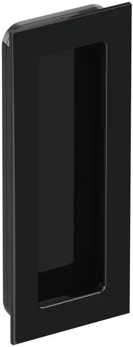 Schiebetürmuschel 544.54.120 PA 90 tiefschwarz glänzend rechteck.f.HLT Neu Im Sortiment