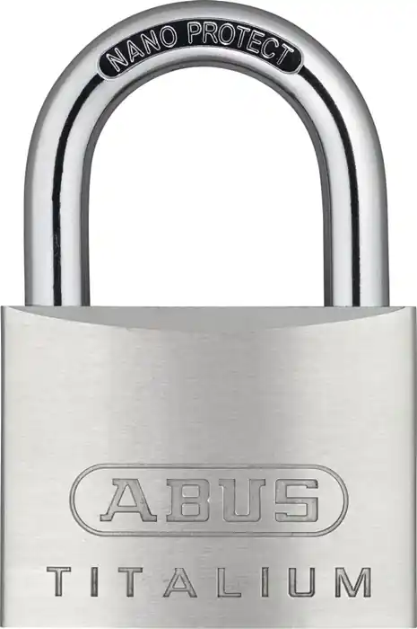 Markenware Zylindervorhangschloss 64TI/60 Schlosskörper-B.60mm Titalium versch.-schl.ABUS
