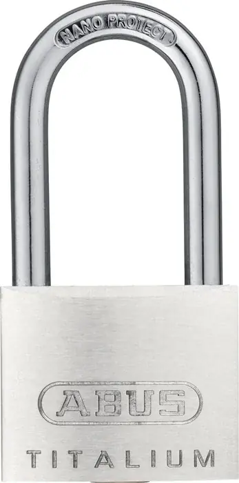 Abverkauf Zylindervorhangschloss 64TI/40HB40 gl Schlosskörper-B.40mm Titalium gl.6411 ABUS
