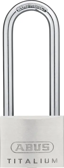 Versand Am Gleichen Tag Zylindervorhangschloss 64TI/50HB80 gl Schlosskörper-B.50mm Titalium gl.6511 ABUS