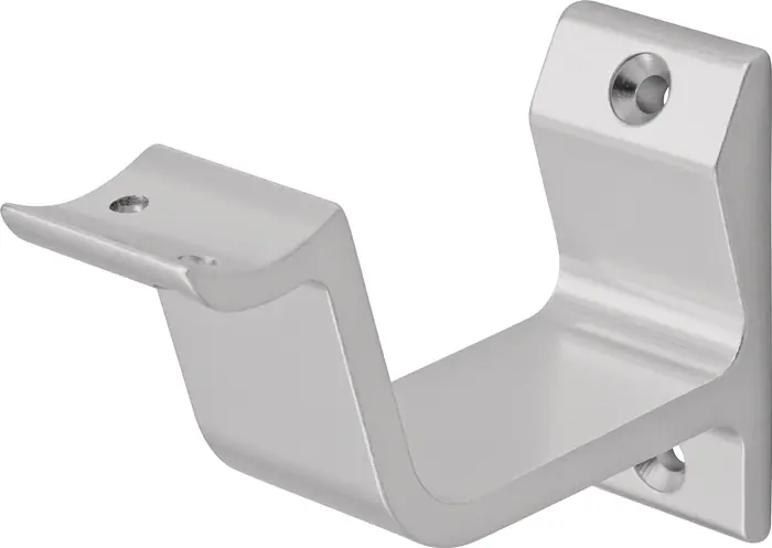 Handlaufträger 3552 Alu.silberf.elox.gewölbte Auflage HERMETA Preisreduziert