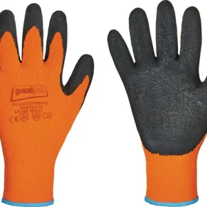 Kälteschutzhandschuhe Eco Winter Gr.10 schwarz/orange EN 388,EN 511 PSA II 12PA VE: 12 Paare Schnäppchen