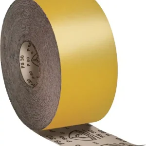 Expressversand Schleifpapierrolle PS 30 D 115mm K.80 f.Lack/Farbe/Spachtel Korund KLINGSPOR