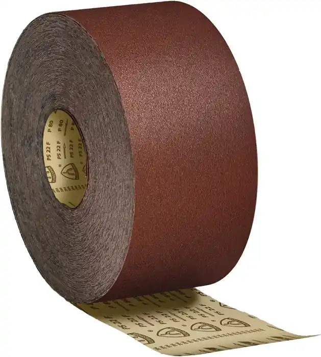 Ausverkauf Schleifpapierrolle PS 22 F ACT 115mm K.150 f.Holz/Farbe Korund KLINGSPOR