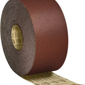 Schleifpapierrolle PS 22 F ACT 115mm K.180 f.Holz/Farbe Korund KLINGSPOR Zertifiziert