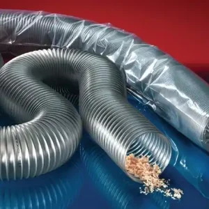 Gebläseschl.TIMBERDUC® PUR 531 AS ID 160mm AD 168,00mm 4mm L.15m Rl. VE: 15 Meter Preisreduziert