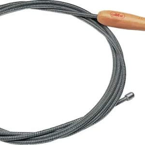 Rohrreinigungswelle L.10m Wellen-D.10mm Krallen-D.20mm doppellag.CABERE Letzte Chance