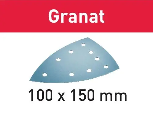 Expressversand Festool Schleifblatt STF DELTA/9 P150 GR/100 Granat