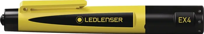 Expressversand LED-Taschenlampe EX4 50 lm 2xAAA Microzellen 35m schwarz/gelb LEDLENSER