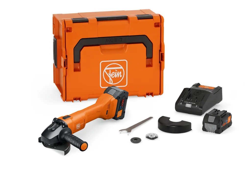 FEIN Akku-Winkelschleifer Ø 125 mm - CCG 18-125-12 AS Set ProCore Sichere Zahlung